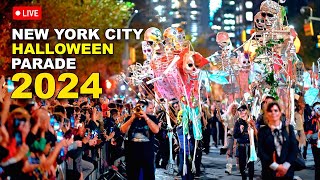 🔴 LIVE New York City Halloween Parade 2024 🎃 NYC 51st Greenwich Village Halloween Parade 👻 [upl. by Airamanna]