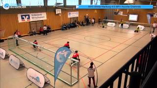 Goalball Bundesliga 2014 1 Spieltag SSG Blista Marburg gegen BFV Ascota Chemnitz [upl. by Riatsala831]