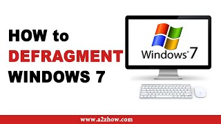 How to Defragment Windows 7 [upl. by Nnaik]