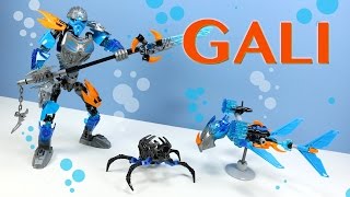 LEGO Bionicle Gali Uniter of Water amp Akida Creature 2016 Sets Build Review [upl. by Balough]