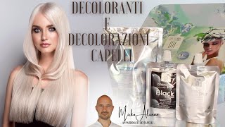 Decoloranti e Decolorazione Capelli Vediamo cosa ce da sapere 🤗 [upl. by Tita]