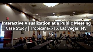 Interactive 3D Visualization at a Public Meeting  Case Study TropicanaI15 [upl. by Ahens870]