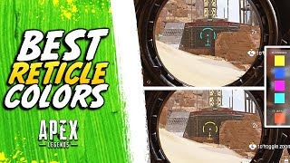 How To Change Your Reticle Color in Apex Legends [upl. by Aikemat]