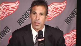 Chris Chelios announces his retirement [upl. by Champ]