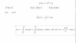 Mathe Oberstufe  Part 23  Integral und Fläche berechnen [upl. by Adnoraj]