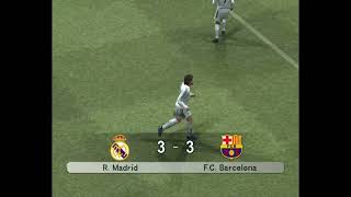 WINNING ELEVEN 9 l RAUL GONZALEZ GOALS VS FC BARCELONA [upl. by Ignatius442]