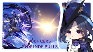 C6R5 CLORINDE 900 PULLS  Genshin Impact [upl. by Mckee]