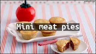 Recipe Mini meat pies [upl. by Alcus]