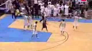 Allen Iverson VS Dirk Nowitzki  For The Game Winner [upl. by Nauqad]