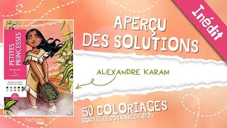 Petites Princesses Disney  coloriages mystères  Hachette Heroes  APERCU [upl. by Olihs]