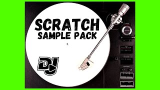 Free dj scratch samples  Free Sample Pack  🤮 By antidoteaudio [upl. by Lema]