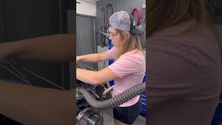 Tuning a Carburetor on the Dyno Edelbrock 1409 Marine Carburetor on a 383 Chevy [upl. by Yadnus]