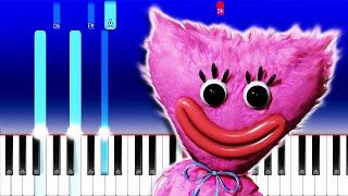 THE KISSY MISSY SONG  Poppy Playtime Piano Tutorial [upl. by Lyons]