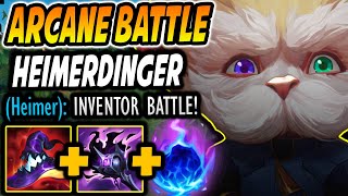 The real HEIMERDINGER ARCANE BATTLE Heimerdinger vs Viktor midlane🧪 [upl. by Sisco]