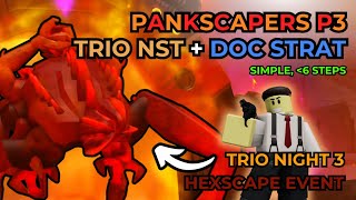 🍩 Pankscapers 🍩 Player 3  EASY TRIO NST NIGHT 3 STRATEGY  Roblox Tower Defense Simulator [upl. by Josephson209]