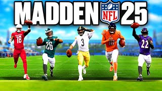 I Played with EVERY NFL Team in Madden 25 [upl. by Drofnelg721]