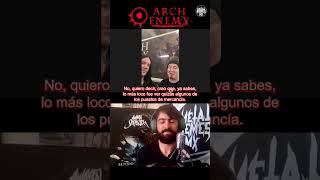 Entrevista con Arch Enemy [upl. by Gareri]