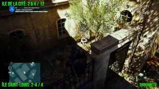 Assassins Creed Unity  All Cockade Locations  Ile de la Cité District  Tricolore Guide  Part 1 [upl. by Ahsinauq]