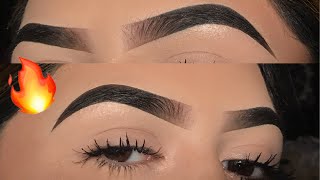 Updated Eyebrow Tutorial IG Brows  Anastasia Beverly Hills Dipbrow Pomade [upl. by Soinski]