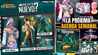 🔥LA PROXIMA AGENDA SEMANAL DE OCTUBRE EN FREE FIRE 2024 CRIMINAL VERDE SKIN BOOYAH THOMPSON EVO [upl. by Acissej11]