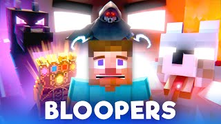 Alex amp Steve Adventures Finale  BLOOPERS Minecraft Animation [upl. by Gawlas]