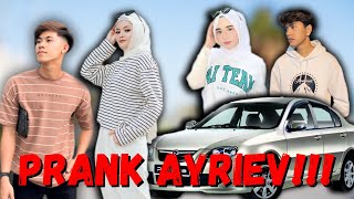 PRANK AYRIEV  AYRIEV KENA TINGGAL TEPI JALAN [upl. by Haet]