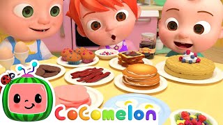 Breakfast Song  CoComelon  Sing Along  Nursery Rhymes and Songs for Kids [upl. by Ahsenav527]