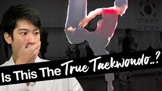 Japanese Karate Sensei Reacts to 1990s Taekwondo Sparring [upl. by Anehsat]