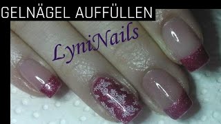 GELNÄGEL AUFFÜLLEN ALS ANFÄNGER  Anleitung ohne Fräser  Nageldesign [upl. by Bert198]