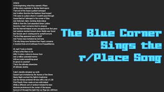 The Blue Corner Discord VC Sings the rPlace Song [upl. by Matazzoni]