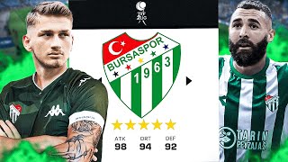 BURSASPORU KURTARIYORUZ  EA FC 24 BURSASPOR REBUİLD [upl. by Kelwunn730]