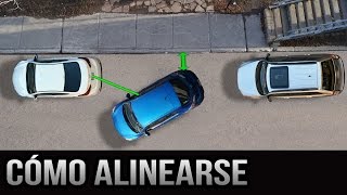 Estacionamiento paralelo  Cómo alinearse correctamente [upl. by Ernesto]