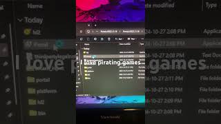 I love pirating games❤️❤️❤️ piracy pirating trending [upl. by Dulcea]