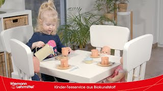 KinderTeeservice aus umweltschonendem Biokunststoff 2020 [upl. by Kinna172]