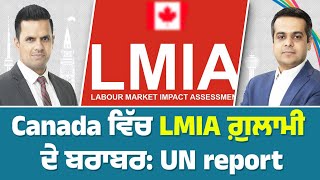 LMIA in Canada like modern day slavery  UN Report [upl. by Tila445]