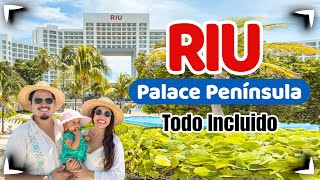 RIU PALACE PENINSULA Cancun 🔴 Hotel TODO INCLUIDO ✅ HOTEL FAMILIAR 5⭐️ ► Sin Postal 4K [upl. by Charie]