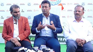 Leander Paes and Ward Wizard special interaction with media for Tennis Premier League [upl. by Shargel]