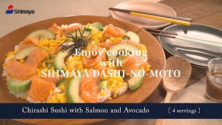 04 Chirashi Sushi｜Recipe｜Shimaya Dashinomoto [upl. by Enidanreb]