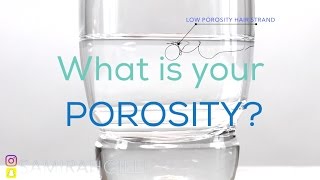 How To Find Out Your Hair Porosity  Strand Test on High amp Low Porosity Natural Hair  Samirah Gilli [upl. by Hazlip]