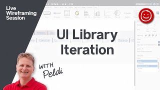 UI Library Iteration  Wireframing with Balsamiq [upl. by Fleck]