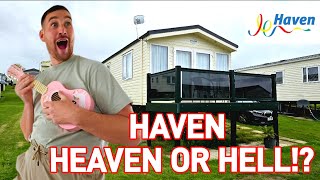 I stayed in a HAVEN CARAVAN Is it worth £280 Thornwick Bay Flamborough [upl. by Yentirb]