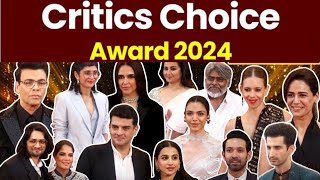 6th Edition of Critics Choice Awards 2024 [upl. by Ajnin442]