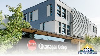 Okanagan College recognized as one of BCs Top Employers 2024 [upl. by Elagiba]