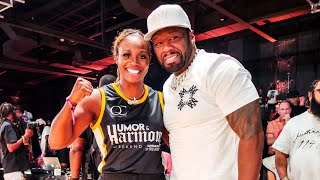 GWOAT FULL RECAP OF 50Cent Celebrity Basketball ball game [upl. by Dowzall]