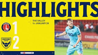 Charlton Athletic v Oxford United highlights [upl. by Yreffoeg355]