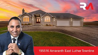 195516 Amaranth East Luther Townline Grand Valley Home by Sunny Purewal  Real Estate Properties [upl. by Ekez648]