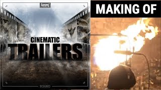 BOOM Library SFX  CINEMATIC TRAILERS  Making Of [upl. by Harmony]