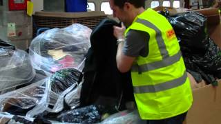 BT volunteers help sort Kit at DHL Lutterworth [upl. by Cacia389]