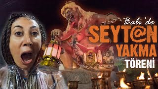 BALİ Adasında İLGİNÇ SOKAK FESTİVALİ  böyle şey görmedim [upl. by Davena253]