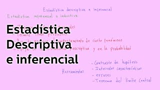 Estadística descriptiva e inferencial [upl. by Carley361]